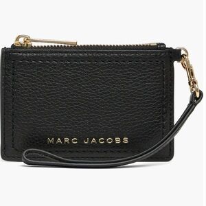 Marc Jacobs Top Zip Leather Wristlet